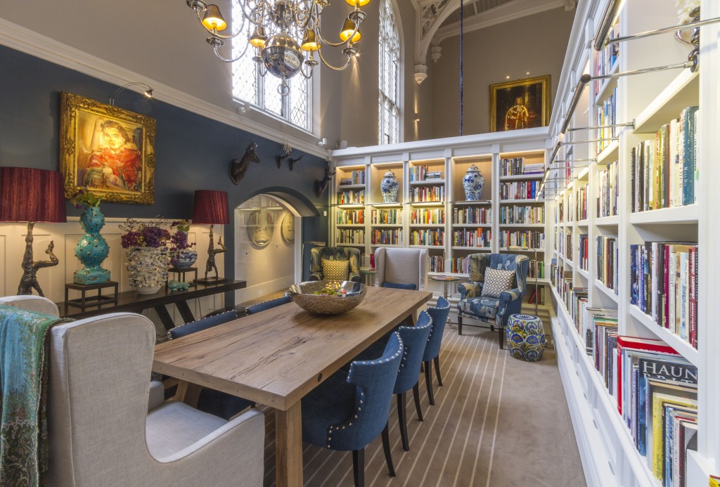 The Library at Audley Binswood Hall