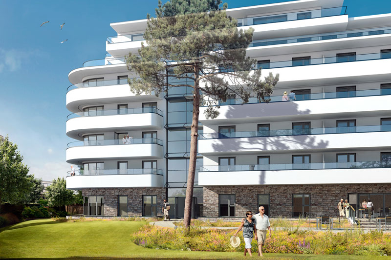 Top of the range new coastal scheme offering extra care