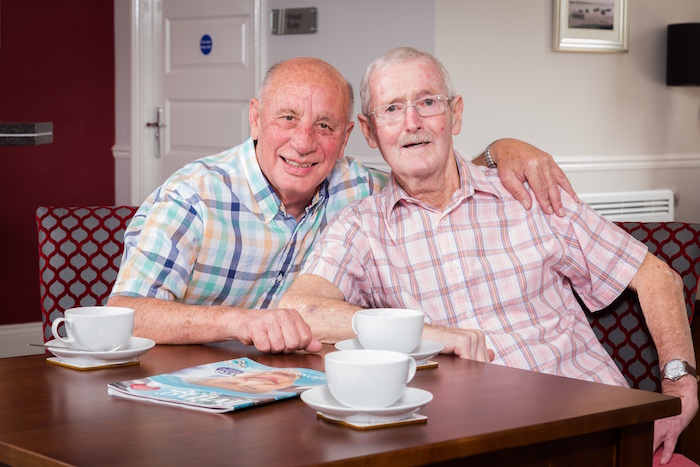 Friends reunited at new retirement development