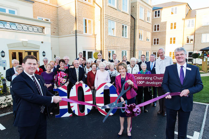 Churchill Retirement opens 100th development