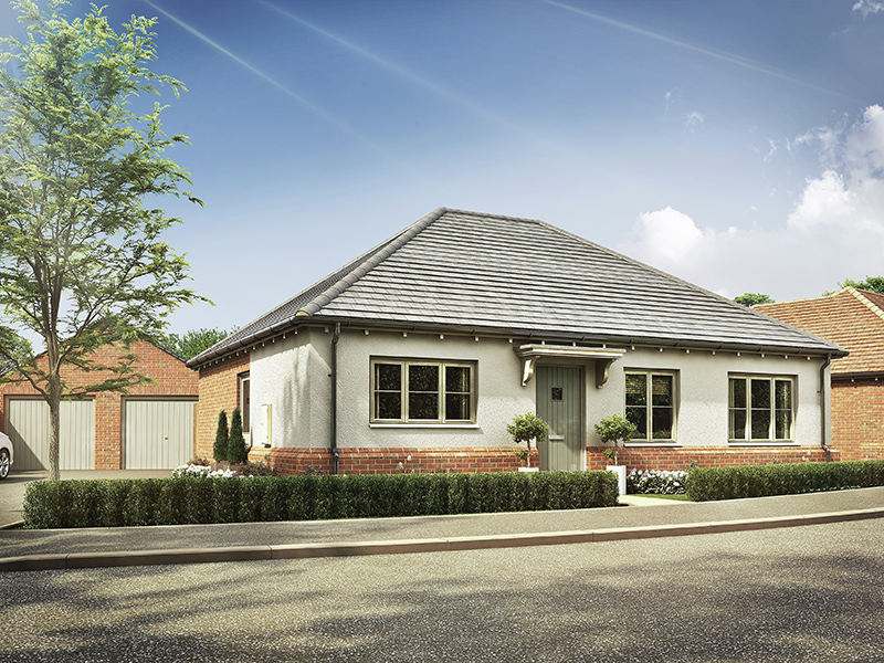 Six bungalows launched in Bedfordshire on Saturday 10 February
