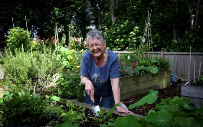 Why gardens are a life-saver to vulnerable retirees