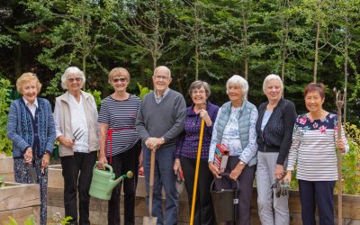 Flowers and friendship at Adlington Retirement Living
