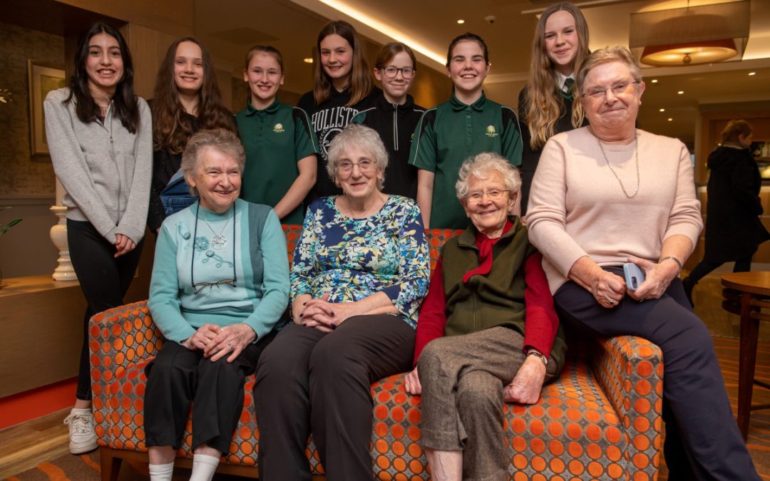 A wonderful way older women can inspire local teenagers